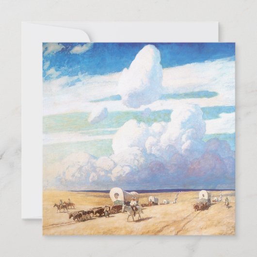  Westerne cowboys, afgedekt door Wyeth (Voorkant)