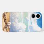  Westerne cowboys, afgedekt door Wyeth Case-Mate iPhone Case (Achterkant (horizontaal))