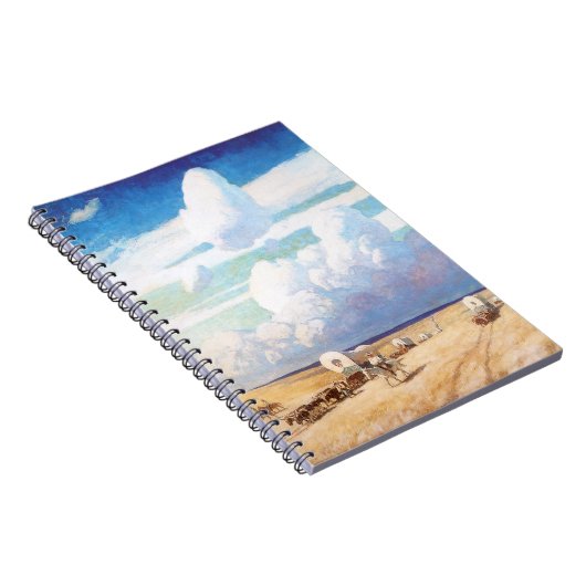  Westerne cowboys, afgedekt door Wyeth Notitieboek (Rechterzijde)