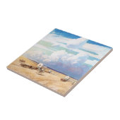  Westerne cowboys, afgedekt door Wyeth Tegeltje (Zijkant)