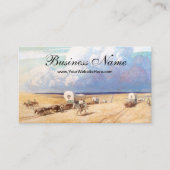  Westerne cowboys, afgedekt door Wyeth Visitekaartje (Voorkant)