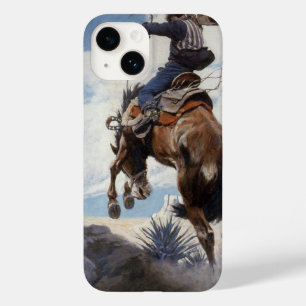 Westerne cowboys, Bucking by NC Wyeth Case-Mate iPhone Case