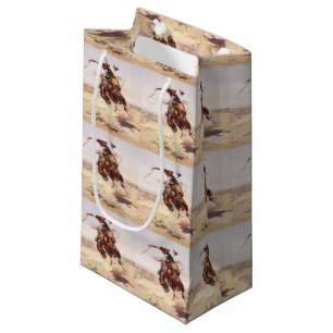 Westerne Cowboys Gift Bag Klein Cadeauzakje