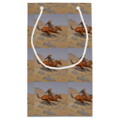 Westerne Cowboys Gift Bag Klein Cadeauzakje (Achterkant)