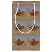 Westerne Cowboys Gift Bag Klein Cadeauzakje (Voorkant)