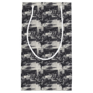 Westerne cowboys Gift Bag Trail Riders and Wagons Klein Cadeauzakje