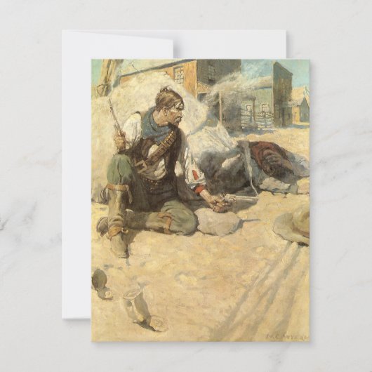  Westerne cowboys, Hopby NC Wyeth (Voorkant)