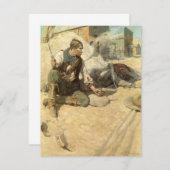  Westerne cowboys, Hopby NC Wyeth (Voorkant / Achterkant)