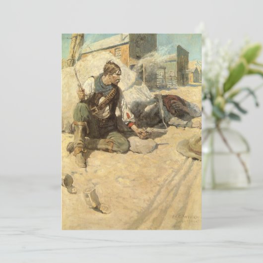 Westerne cowboys, Hopby NC Wyeth (Staand voorkant)