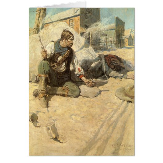  Westerne cowboys, Hopby NC Wyeth (Voorkant)