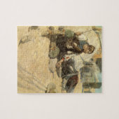 Westerne cowboys, Hopby NC Wyeth Legpuzzel (Horizontaal)