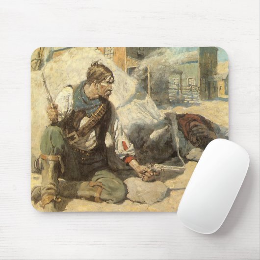  Westerne cowboys, Hopby NC Wyeth Muismat (Met muis)