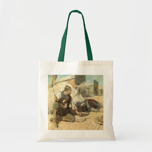 Westerne cowboys, Hopby NC Wyeth Tote Bag (Voorkant)