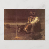  Westerne cowboys, Plains Herder by NC Wyeth Briefkaart (Voorkant)