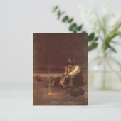  Westerne cowboys, Plains Herder by NC Wyeth Briefkaart (Staand voorkant)