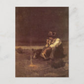  Westerne cowboys, Plains Herder by NC Wyeth Briefkaart (Voorkant)