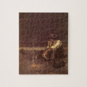  Westerne cowboys, Plains Herder by NC Wyeth Legpuzzel (Verticaal)