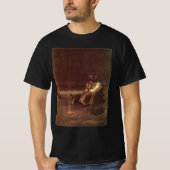  Westerne cowboys, Plains Herder by NC Wyeth T-shirt (Voorkant)