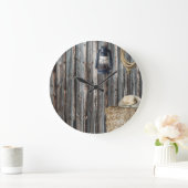 Westerne cowboyschuur grote klok (Huis)