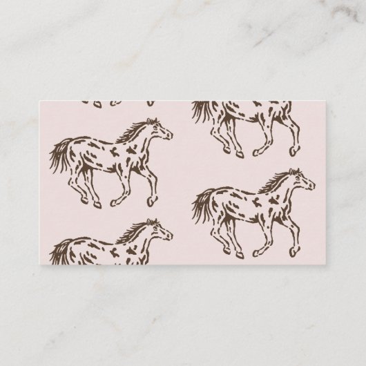 Westerne Cowgirl Boeken voor Baby shower Kaart (Achterkant)