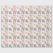 Westerne Cowgirl Boots & Horse Gift Wrap Cadeaupapier (Vlak)