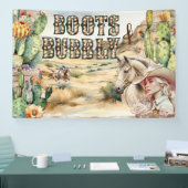 Westerne cowgirl cowboy rustic desert cactus spandoek (Beurs)