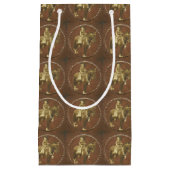 Westerne  Cowgirl Gift Bag Klein Cadeauzakje (Voorkant)