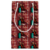 Westerne Cowgirl Gift Bag Rodeo Barrel Racer Klein Cadeauzakje (Voorkant)