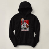 Westerne Cowgirl Horse Rodeo Punchy Cowboy Killers Hoodie (Design voorkant)