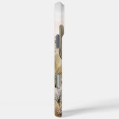 Westerne Cowgirl in roze blond haar op het paard Case-Mate iPhone Case (Achterkant / Rechts)