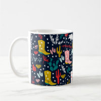 Westerne Cowgirl Koffie Mok