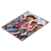 Westerne Cowgirl Line Dancing Notitieboek (Linkerzijde)