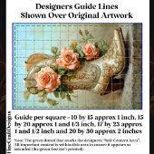 Westerne Cowgirl Mode Boot Rozen DF9R Decoupage Tissuepapier