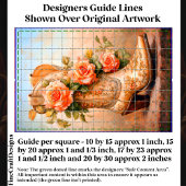 Westerne Cowgirl Mode Boot Rozen DF9RF Decoupage Tissuepapier