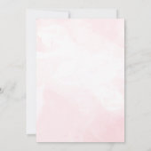 Westerne Cowgirl Quinceanera verjaardagsfeestje Kaart (Achterkant)