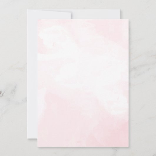 Westerne Cowgirl Quinceanera verjaardagsfeestje Kaart (Achterkant)