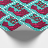 Westerne Cowgirl Sweet!6 Boots en Pet Cadeaupapier (Hoek)