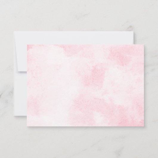 Westerne Cowgirl Verjaardagsfeestfoto Bedankkaart (Achterkant)