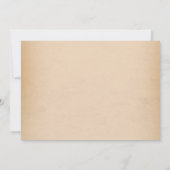 Westerne Cowgirl Verjaardagsfeestje Dank je kaart (Achterkant)