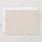 Westerne Cowgirl Verjaardagsfeestje Dank je kaart (Achterkant)