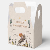 Westerne Cowgirl Verjaardagsfeestje Favor Box Bedankdoosjes (Geopend)
