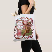 Westerne cowgirl zet op je grote meisje laarzen 1  tote bag (Dichtbij)