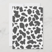 Westerne Cowgirl's eerste Rodeo Kaart (Achterkant)