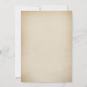 Westerne Cowgrirl Verjaardagsfeestje Dank je kaart (Achterkant)