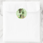 Westerne Cowpoke Baby shower Sticker (Tas)