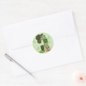 Westerne Cowpoke Baby shower Sticker (Envelop)