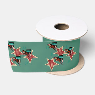 Westerne Craft Floral Gift Ribbon Barrel Racer Satijnen Lint