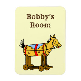 Westerne Custom Speelgoed Horse Premium Magnet Magneet