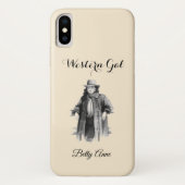  Westerne dame op maat Case-Mate iPhone Case (Achterkant)