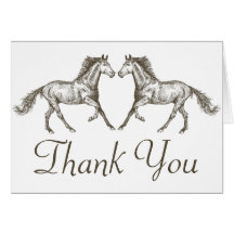 Westerne dank voor het Hoefijzer van paarden